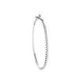 9ct White Gold 0.50ctw Ladies Diamond Bangle