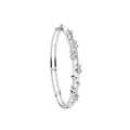 9ct White Gold 1.00ctw Dress Diamond Bangle