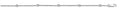 18ct White Gold 0.20ct Diamond by the Yard Rubover Bracelet
