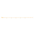 9ct Yellow Gold Rub-Over 0.10ctw Diamond Bracelet