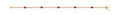 9ct Yellow Gold Bracelet 0.40ct Diamond 1.15ct Ruby