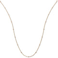 18ct Yellow Gold 1.00ct Diamond by the Yard Necklace 36in