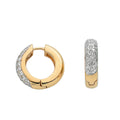9ct Yellow Gold 0.25ct Diamond Earrings