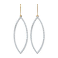 9ct Yellow Gold 0.30ct Diamond Drop Earrings