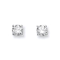 18ct Yellow Gold 0.61ctw Claw Set Diamond Stud Earrings