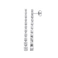 18ct White Gold 1.40ctw Drop Earrings