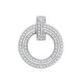 18ct White Gold 0.71ct Circle of Life Diamond Pendant