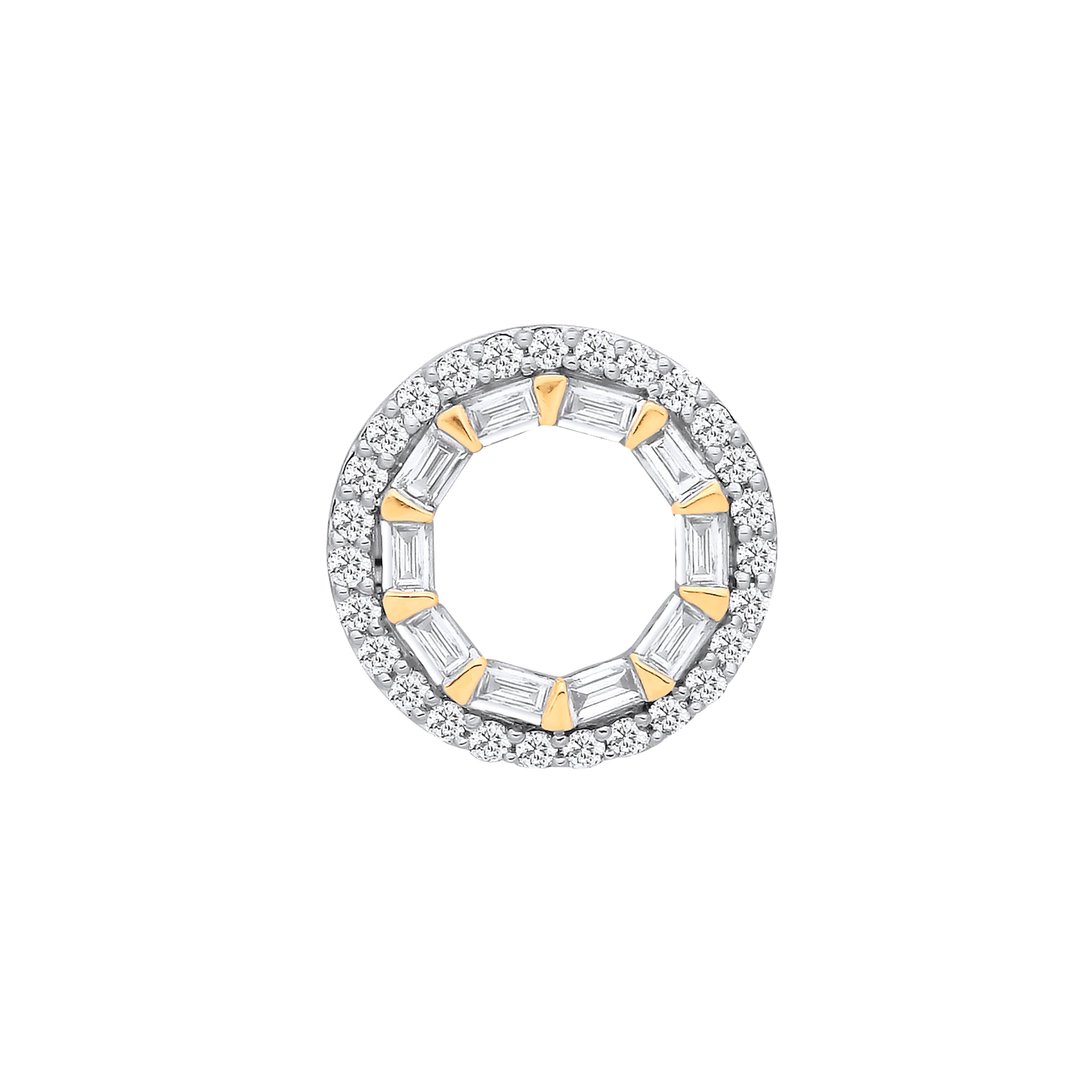 18ct Yellow Gold 0.35ctw Pendant