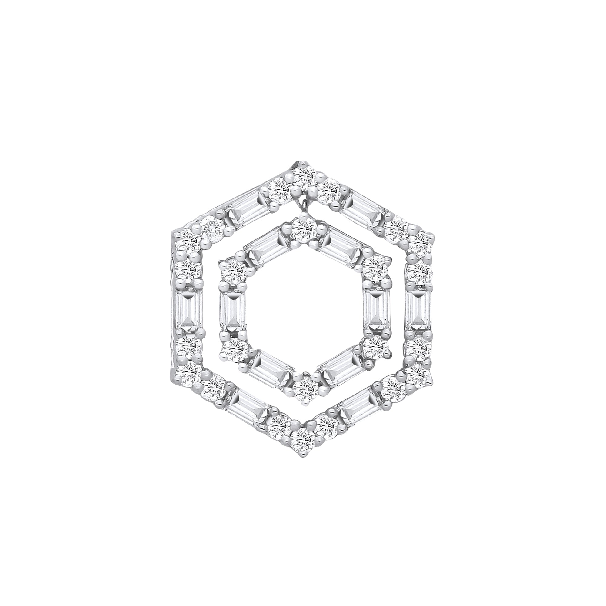 18ct White Gold 0.56ctw Pendant