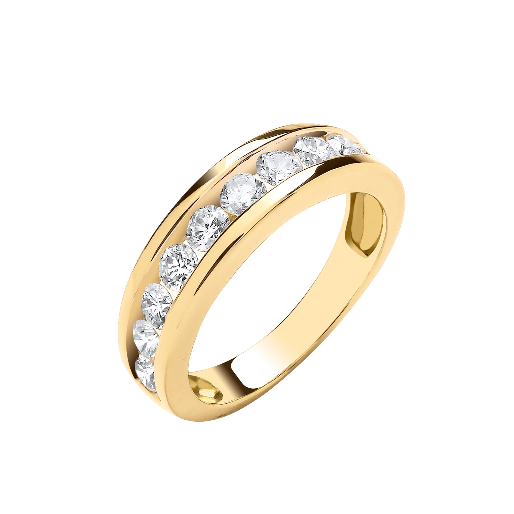 18ct Yellow Gold 1.00ctw Diamond Eternity Ring