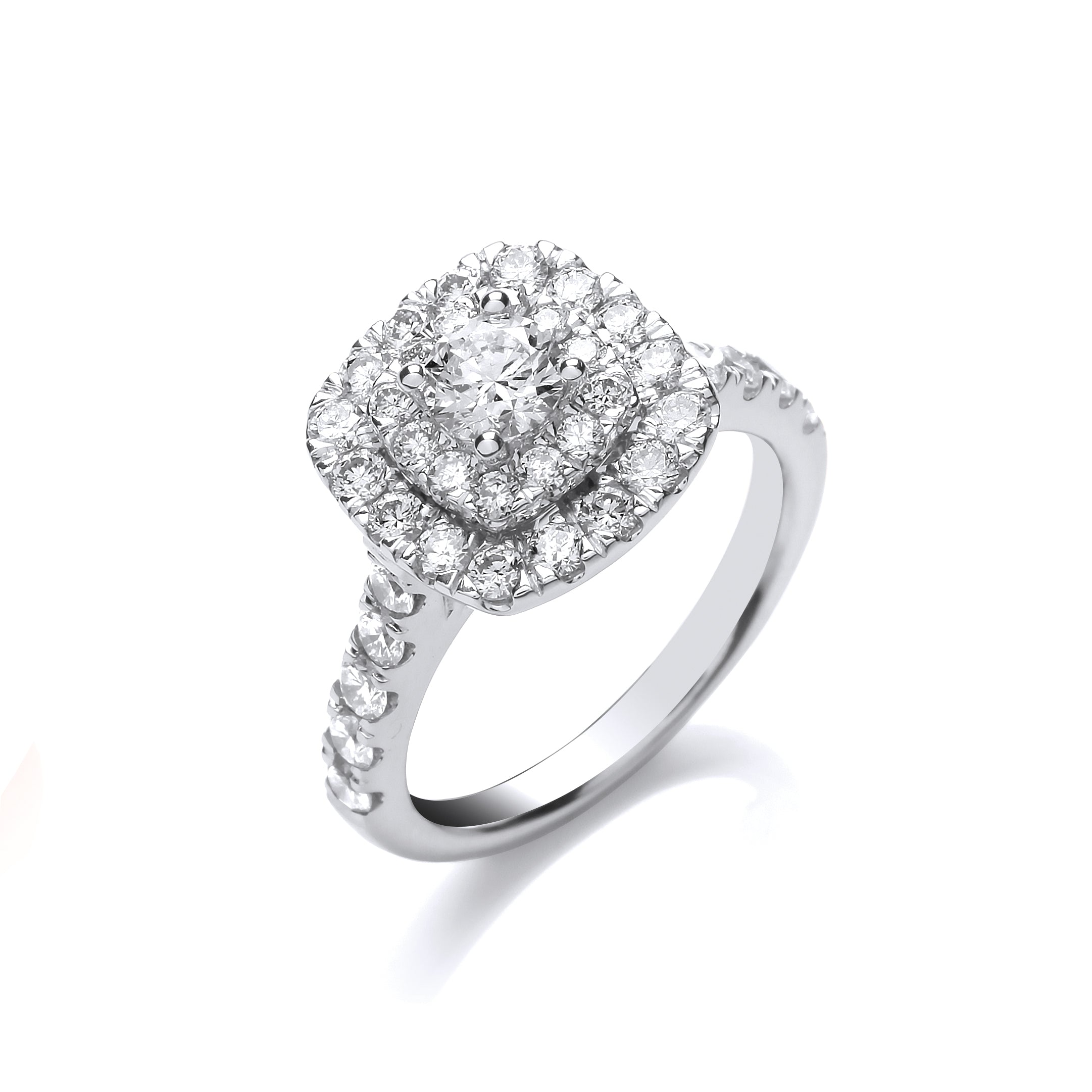 18ct White Gold 1.50ctw Diamond Ring