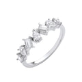 18ct White Gold 0.81ctw Fancy Shape Diamond Ring