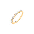 18ct Yellow Gold Half ET Ladies Ring 0.40ctw