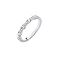 18ct White Gold 0.40ctw Half Eternity Ring