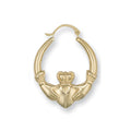 Y/G Claddagh Creoles