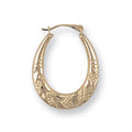 Y/G Fancy Oval Creoles