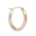 Y W & R/G D/C Oval Creoles