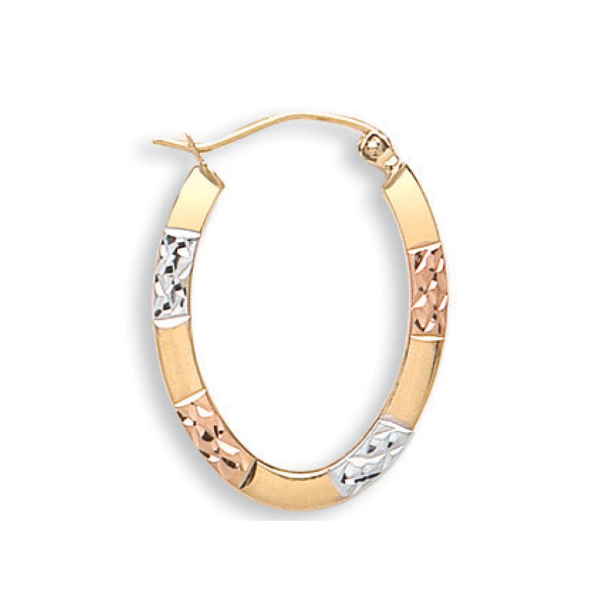 Y W & R/G D/C Oval Creoles