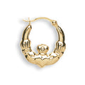 Y/G Claddagh Creoles