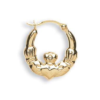 Y/G Claddagh Creoles