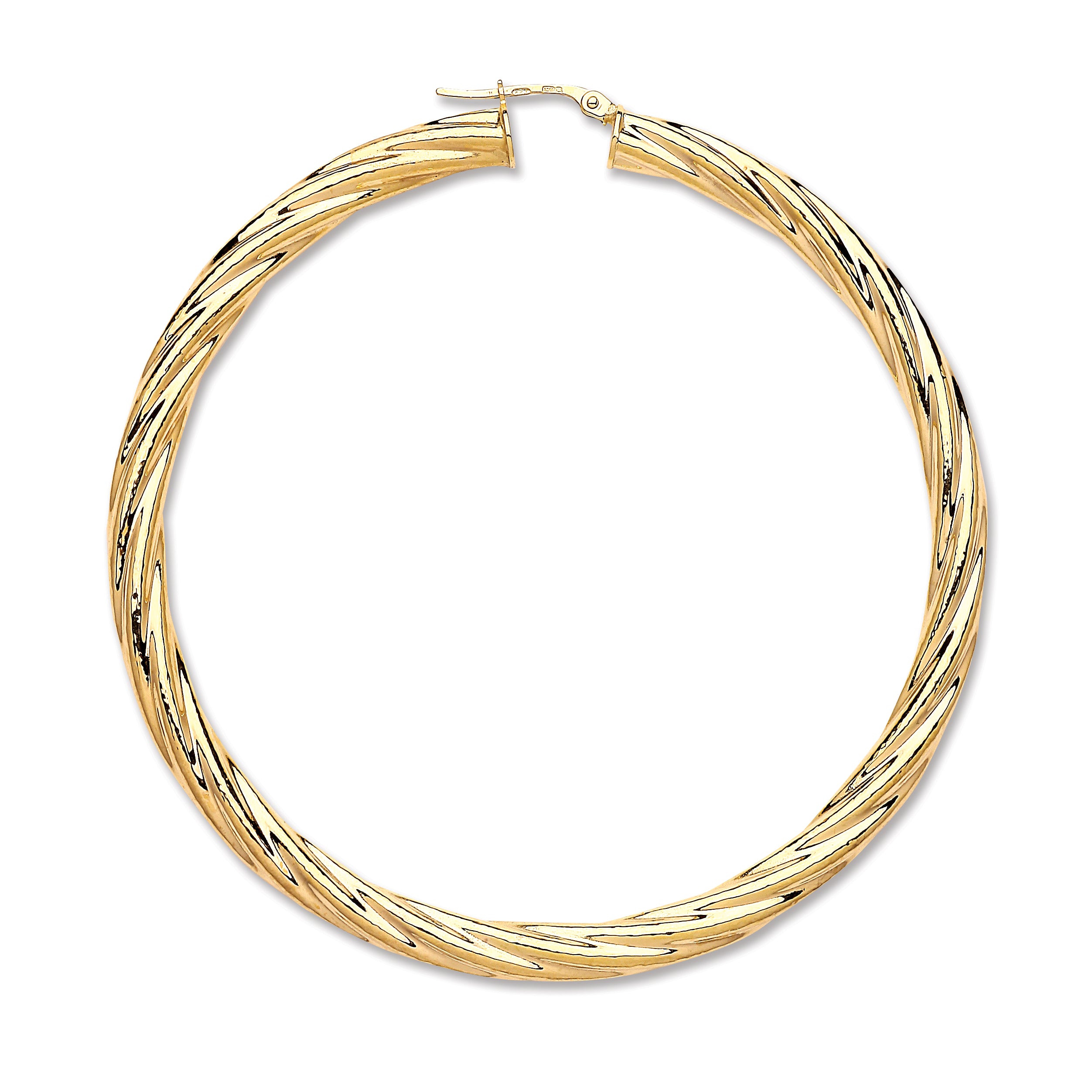 Y/G Large 69mm Twist Hoop