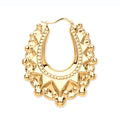 Y/G Large Traditional Creoles Earrings