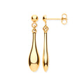 Y/G Hollow Drop Earrings