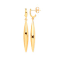 Y/G Hollow Drop Earrings
