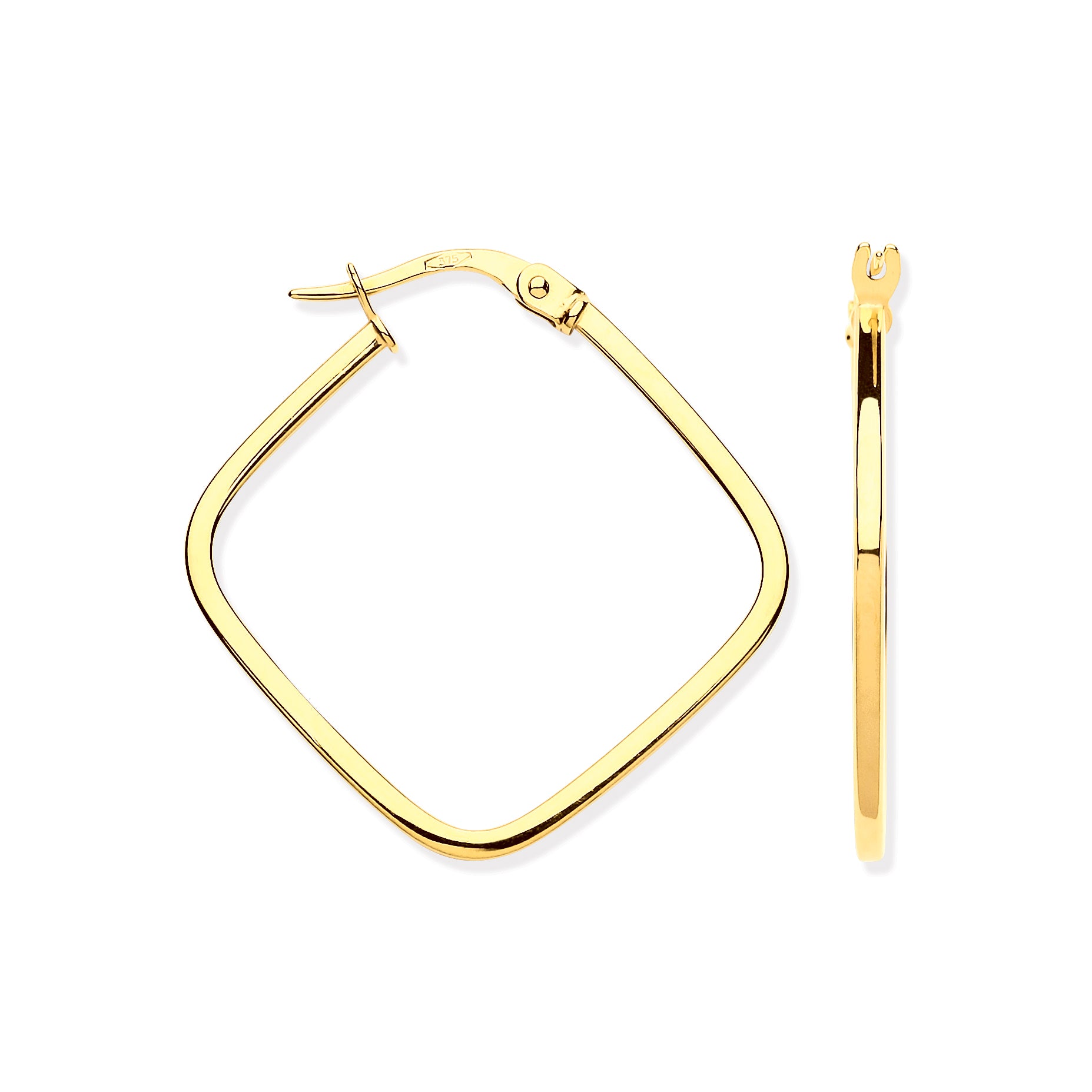 Y/G Square Hoop Earrings