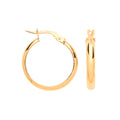 Y/G 20mm Hoop Earrings