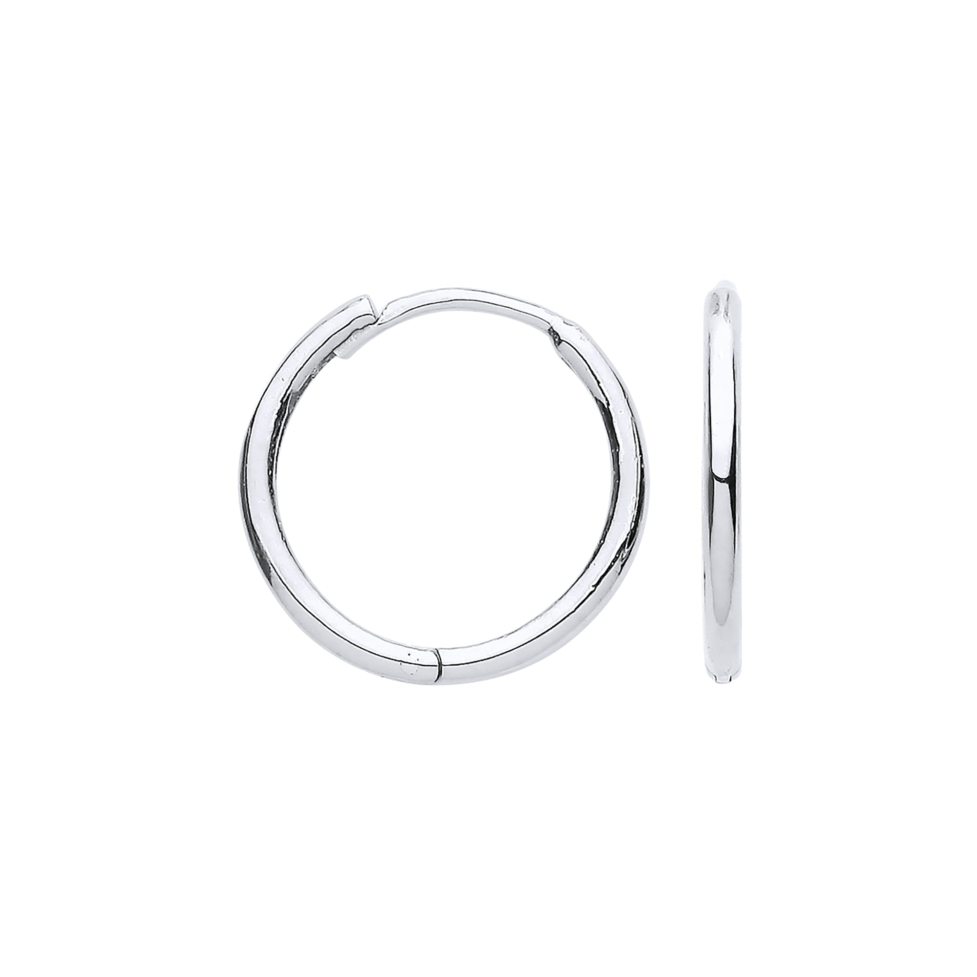 W/G 14mm Plain Hinged Huggies