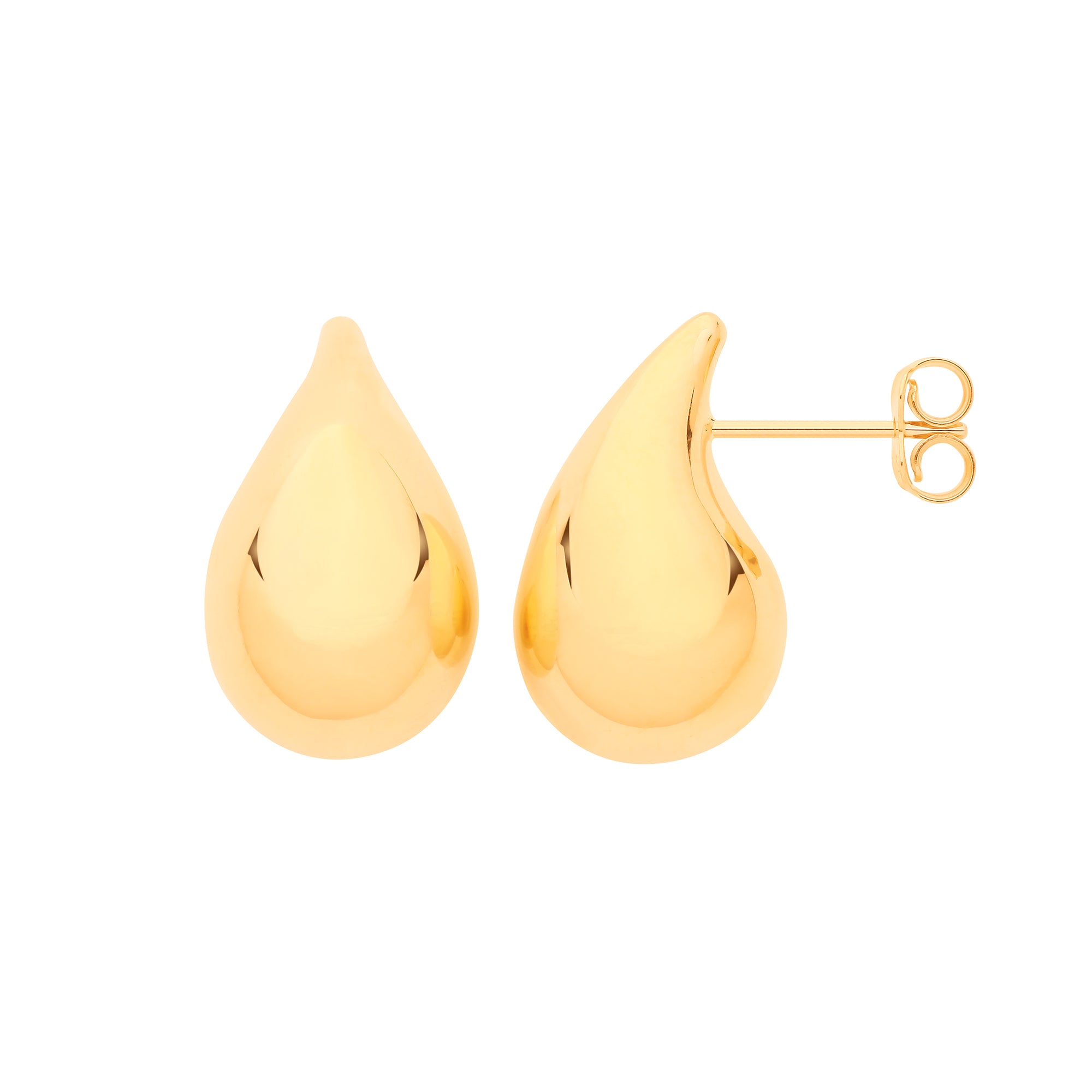 Y/G Large Teardrop Studs