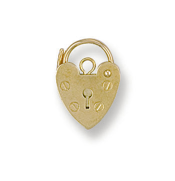 9ct YG 11mm Padlock