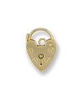 9ct YG 13.5mm Padlock