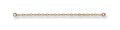 Y/G 2mm Safety Chain (Pack of 3)