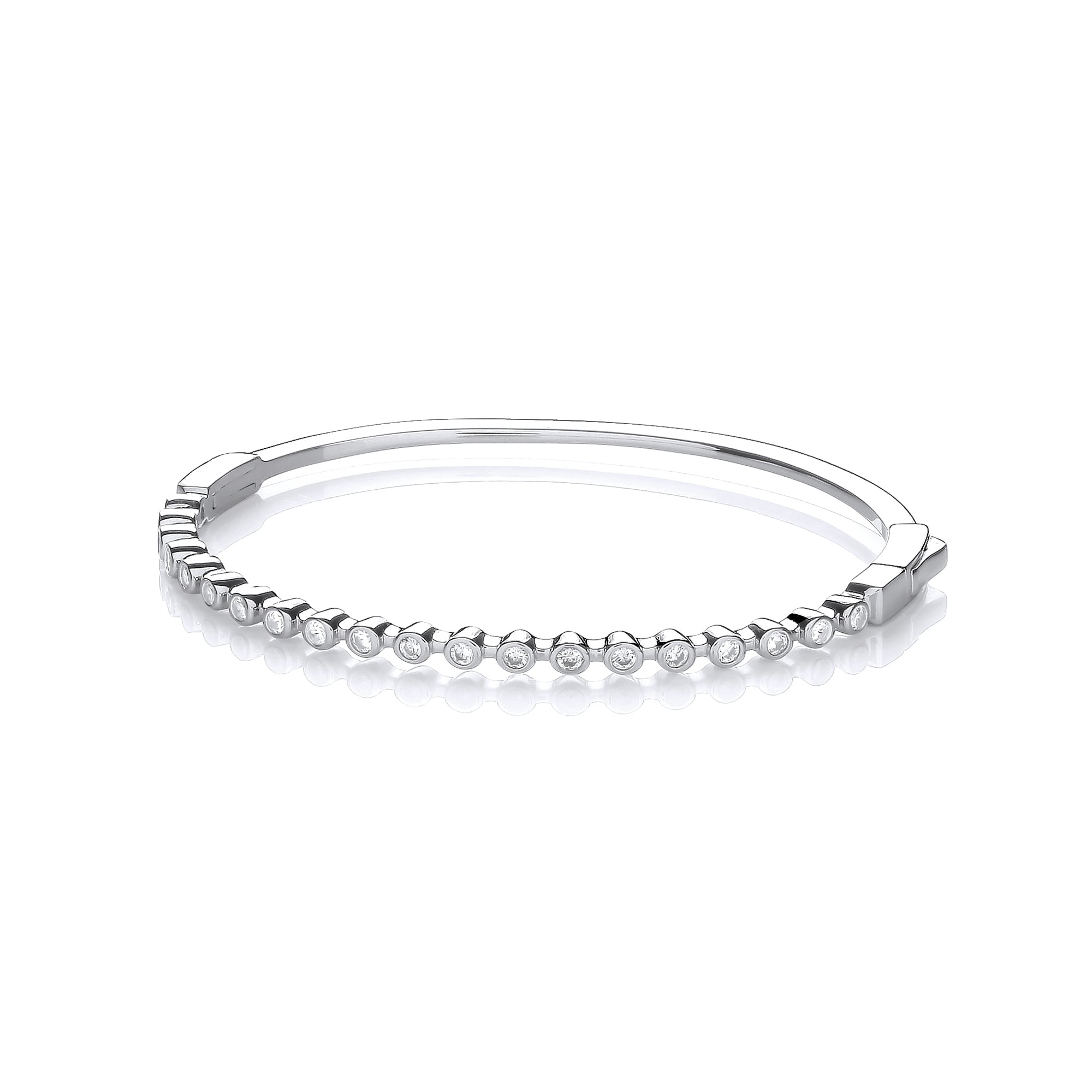 Rubover CZs Ladies J-Jaz Bangle