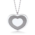 Big Heart 18 Inch Necklace