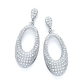 Micro Pave Fancy Drop Earring