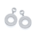 Micro Pave Fancy Drop Earring