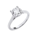 18ct White Gold 3.00ctw Solitaire LAB GROWN Diamond Ring IGI Certified