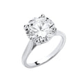 18ct White Gold 5.00ctw Solitaire LAB GROWN Diamond Ring IGI Certified
