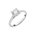 9ct White Gold 2.00ctw Solitaire LAB GROWN Diamond Ring IGI Certified
