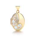 Y/W Oval Shaped Locket