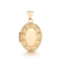 Y/G Oval Shaped Locket