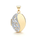 Y/W Oval Shaped Locket