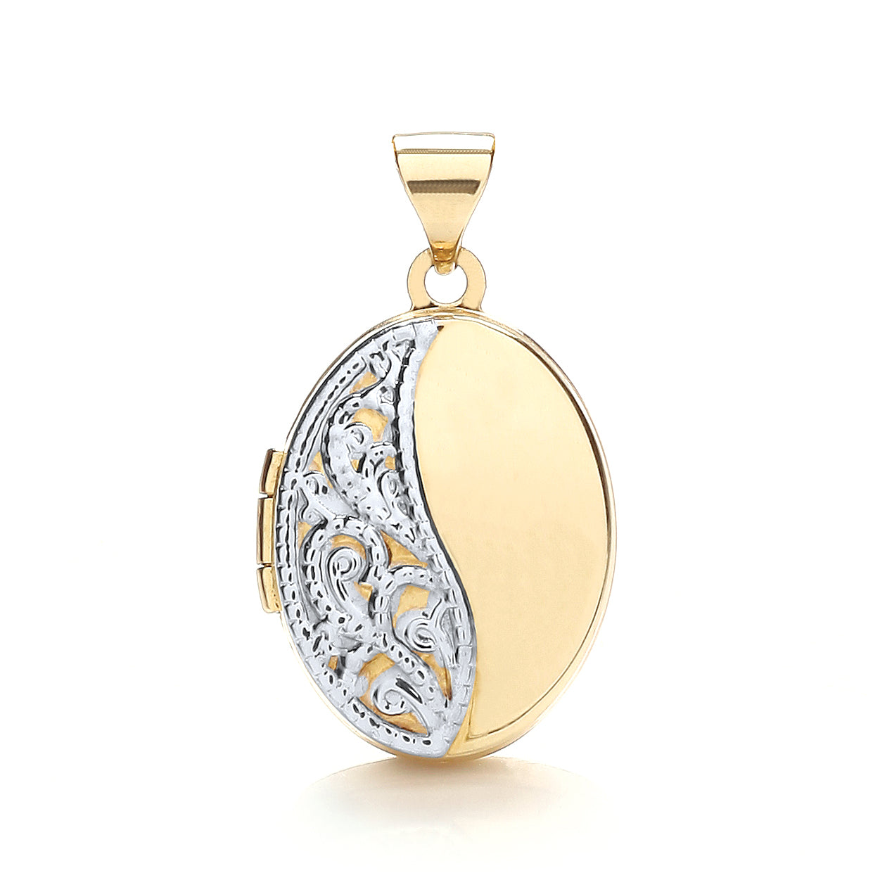 Y/W Oval Shaped Locket