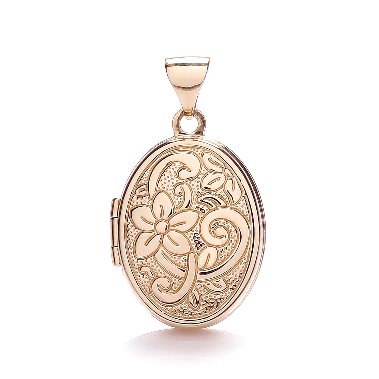 R/G Oval Shaped Locket