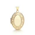 Y/G Oval Shaped Locket