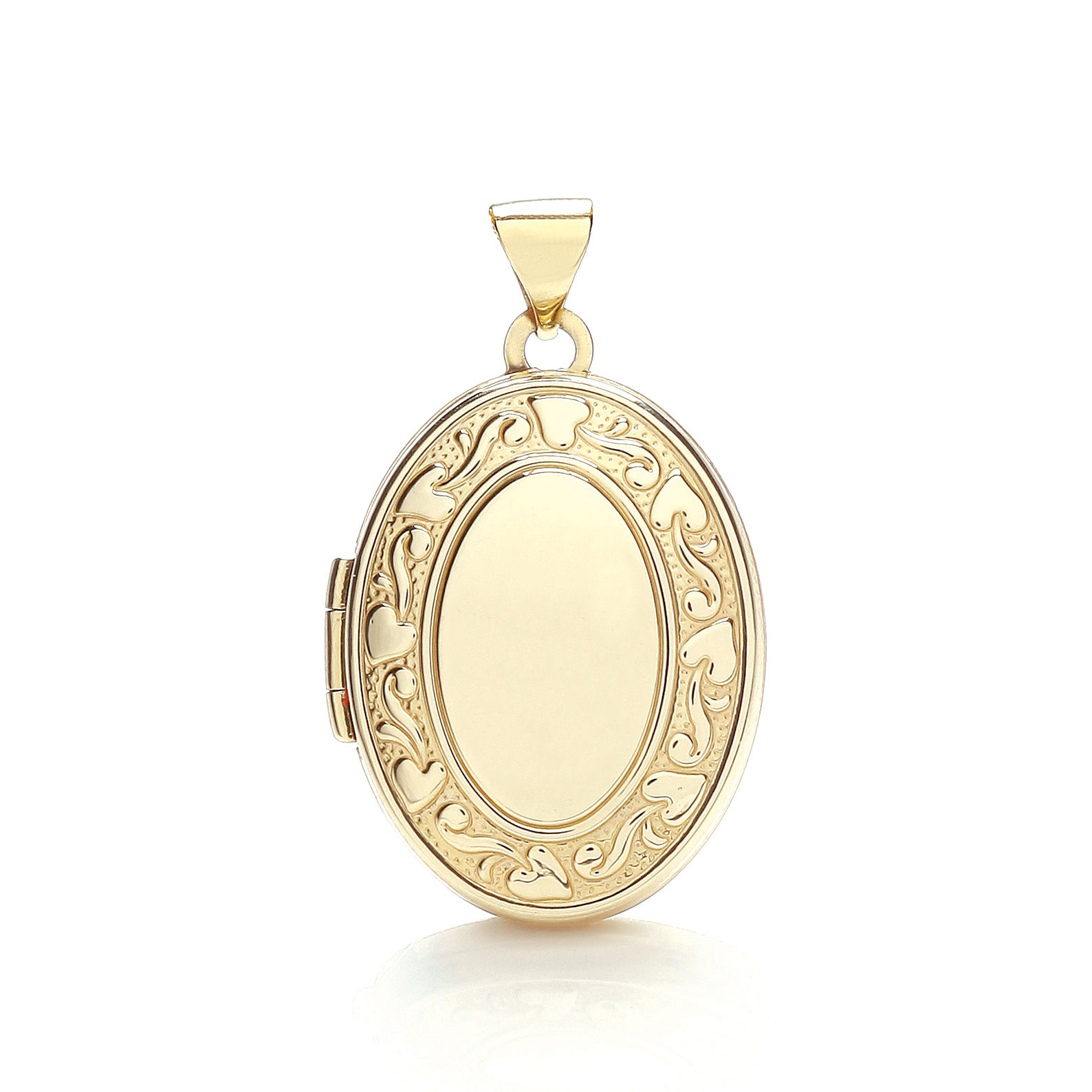 Y/G Oval Shaped Locket