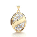 W/Y Oval Shaped Locket
